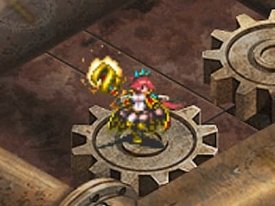 アークメイジの紅の魔術師フローガの配置ドット絵