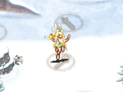 魔物使いの湯上り魔物使いシュシュの配置ドット絵