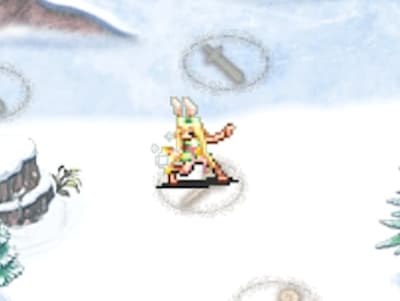 魔物使いの湯上り魔物使いシュシュの配置ドット絵