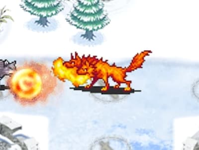 魔物使いの湯上り魔物使いシュシュのトークンの配置ドット絵