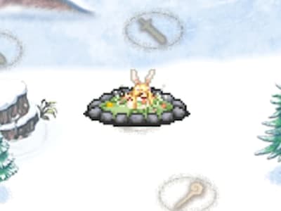 魔獣使いの湯上り魔物使いシュシュの配置ドット絵