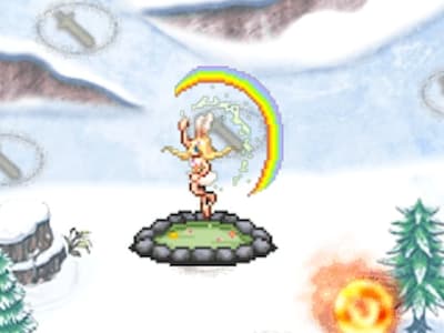 魔獣使いの湯上り魔物使いシュシュの配置ドット絵