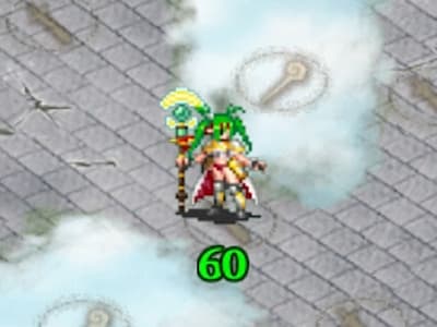 超魔導鎧将の魔鎧科新入生ライチの配置ドット絵