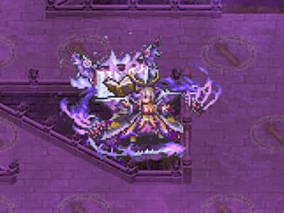 デモンマスターの迷子の悪魔召喚士アイラの配置ドット絵