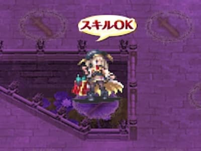 アルケミストの錬金調合師ニコルの配置ドット絵
