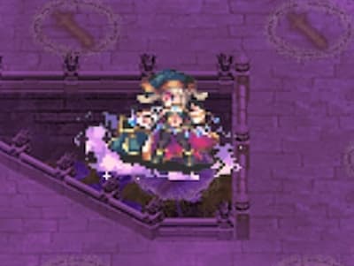 マスターアルケミストの錬金調合師ニコルの配置ドット絵