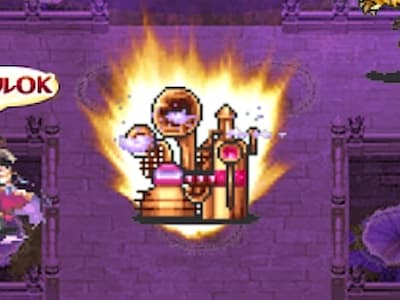 マスターアルケミストの錬金調合師ニコルのルベドアタノールトークンの配置ドット絵