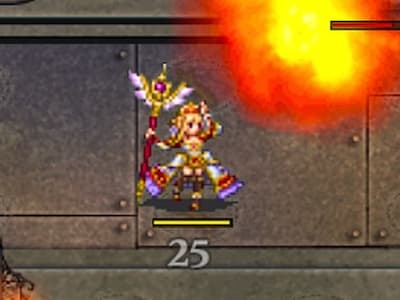 メイジアーマーの信仰の魔鎧兵フィナンの配置ドット絵