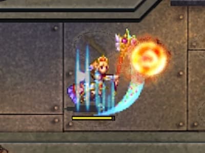 メイジアーマーの信仰の魔鎧兵フィナンの配置ドット絵