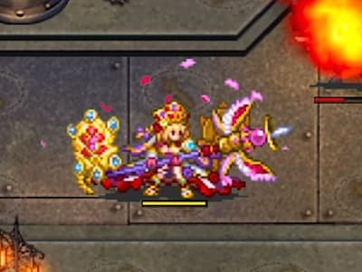 ミスティックシールドの信仰の魔鎧兵フィナンの配置ドット絵