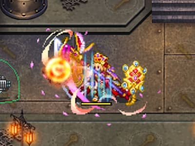 ミスティックシールドの信仰の魔鎧兵フィナンの配置ドット絵
