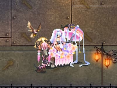 キャラバンマスターの約束の花嫁ディエーラの配置ドット絵