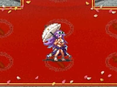 前衛戦術家の魅惑の夏元帥レオラの配置ドット絵