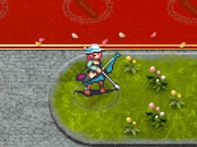レンジャーの真夏のいざないローザの配置ドット絵
