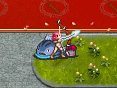 マスターレンジャーの真夏のいざないローザの配置ドット絵