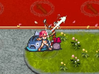 マスターレンジャーの真夏のいざないローザの配置ドット絵