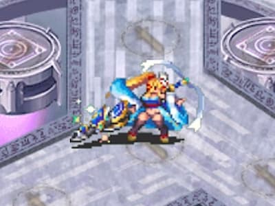 フォートレスの夜祭の重装砲兵レギーナの配置ドット絵