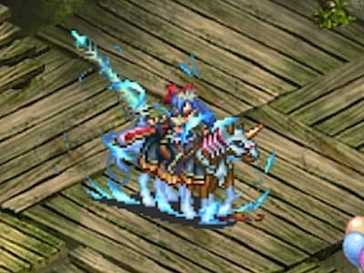 レギンレイヴの天槍騎士団スルーズの配置中ドット絵