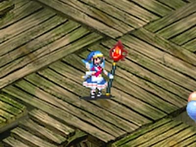 神官戦士の内緒の告白エレットの配置中ドット絵