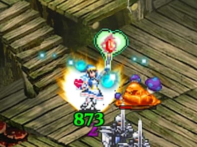 神官戦士の内緒の告白エレットの配置中ドット絵