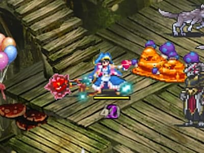 ディバインアーマーの内緒の告白エレットの配置中ドット絵