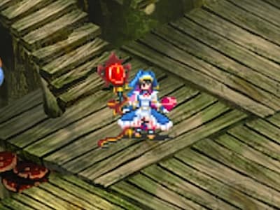 ディバインロードの内緒の告白エレットの配置中ドット絵