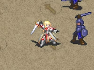 テンプルナイトの背教の騎士アレクシアの配置中ドット絵
