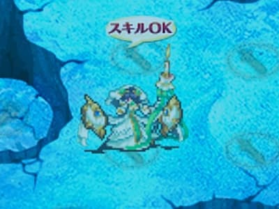 メイジアーマーの星天の花嫁シルセスの配置中ドット絵