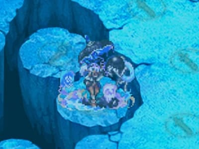 ネクロマンサーの冥霊たちの夏メルアビスの配置中ドット絵