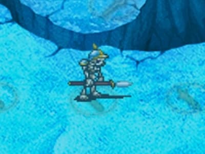 ヘルネクロマンサーの冥霊たちの夏メルアビスのスケルトンランサートークンの配置中ドット絵