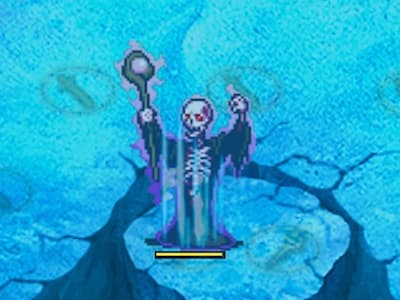 グレイヴボーンの冥霊たちの夏メルアビスのリッチトークンの配置中ドット絵