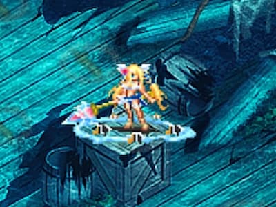 ハイエロファントの癒しの涼波イーリスの配置中ドット絵