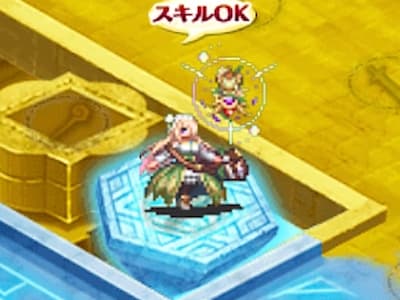 メディックガーデナーの王宮薬草師ローズの配置中ドット絵