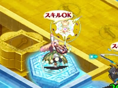 メディックガーデナーの王宮薬草師ローズの配置中ドット絵