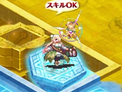 ガーデンソブリンの王宮薬草師ローズの配置中ドット絵