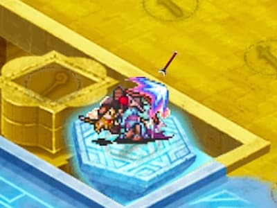 アーチャーの晩夏の狩人ベラの配置中ドット絵
