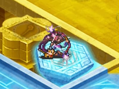 アルテミスの晩夏の狩人ベラの配置中ドット絵
