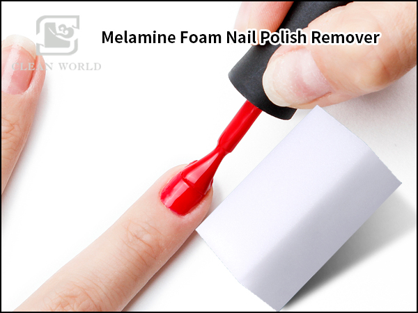 Melamine Foam Nail Polish Remover