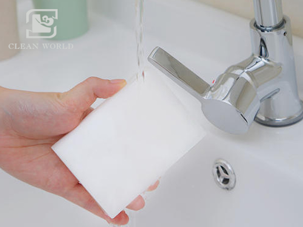 Melamine foam eraser for cleaning