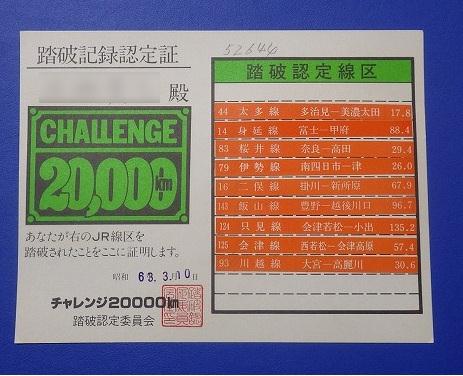 コラム】 復活熱望 乗り鉄のIDカードだった チャレンジ2万キロカード