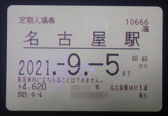 切符系】 いったい何のため？ 定期入場券 - 旅と鉄道の美学