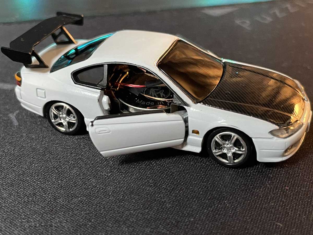 トミカ・改造】S15シルビア 全塗装・LED改造 - カーモデルノート Back