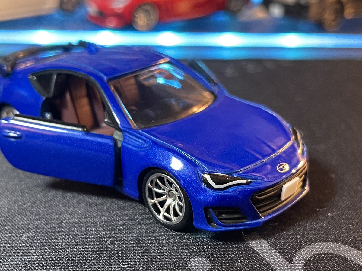 トミカ・改造】スバルBRZ 部分塗装 - カーモデルノート Back Peak 1/24