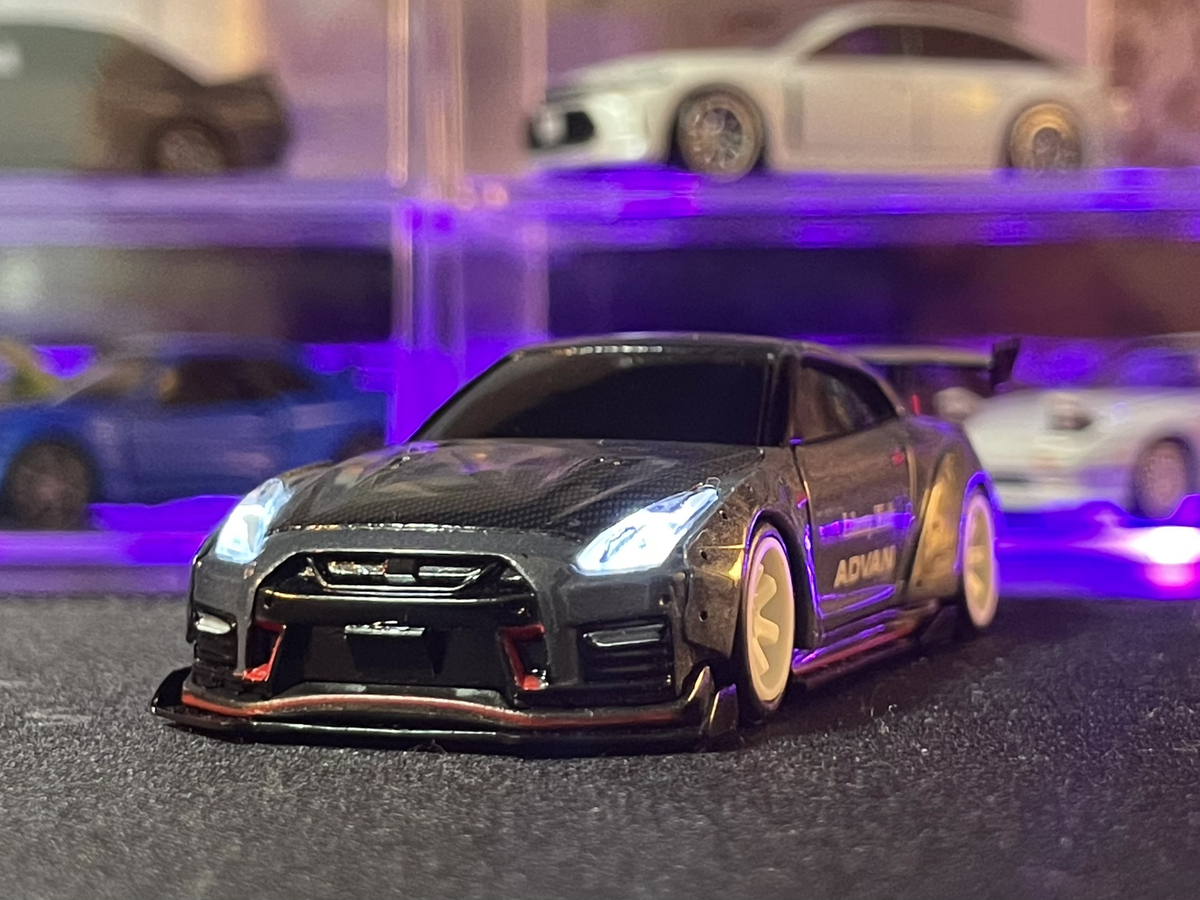 トミカ・改造】R35GTR リバティーウォーク仕様に改造 後編 - カー