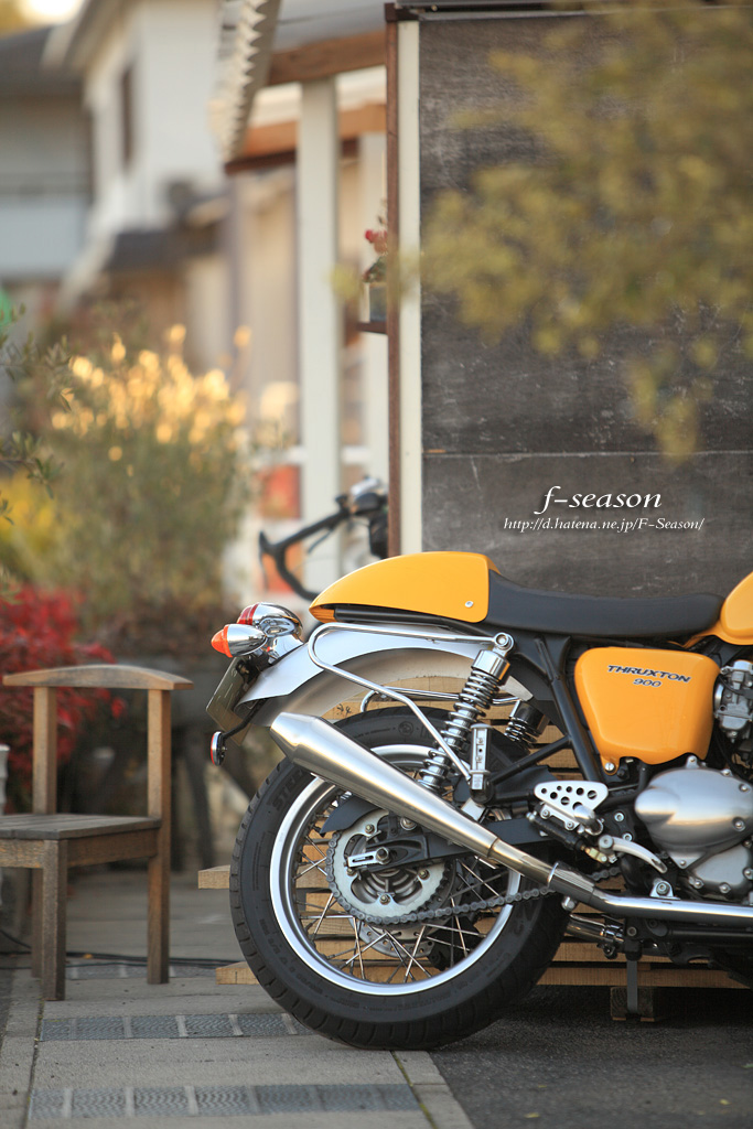 都窪郡早島町の風景写真 - バイクのある風景