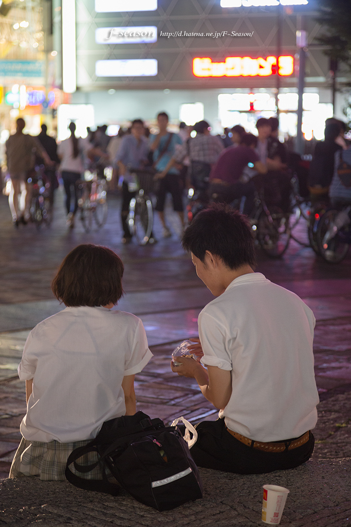 岡山市北区駅元町の風景写真 - After time
