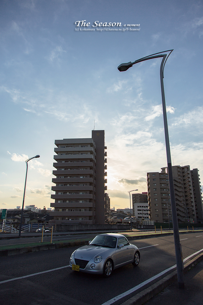 岡山市北区中井町の風景写真 - 岡北大橋の風景