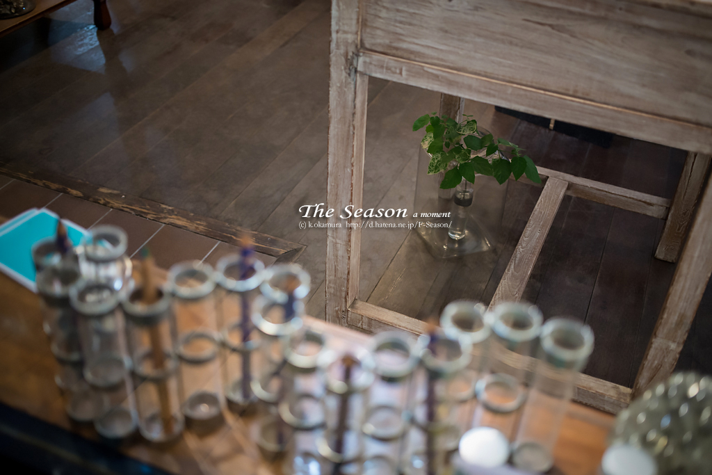 岡山市北区幸町の風景写真 - Under the table