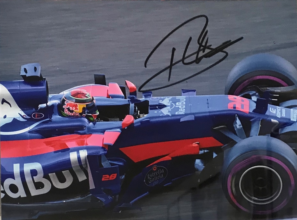 サイングッズ購入検討の参考に 直筆サイン ハートレイ編 - F1観戦記