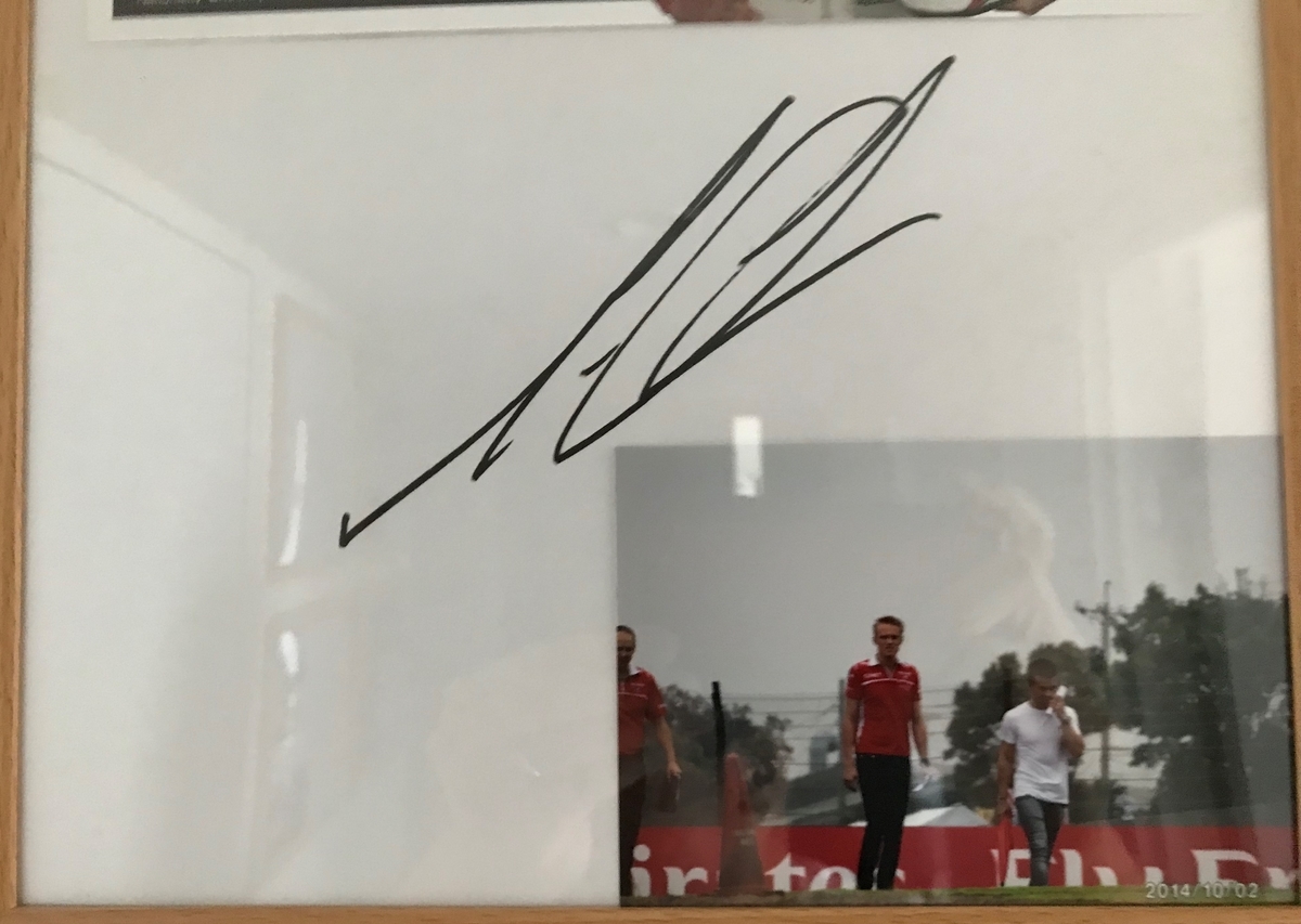 サイングッズ購入検討の参考に 直筆サイン チルトン＆スーティル編